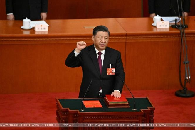 మూడ‌వ సారి చైనా అధ్య‌క్షుడిగా ఎన్నికైన జీ జిన్‌పింగ్‌