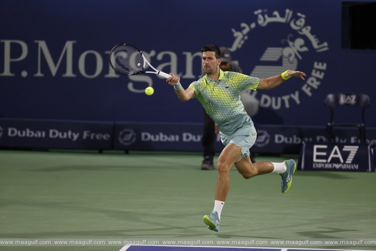 Djokovic Survives Machac Scare to Progress in Dubai