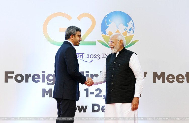 Abdullah bin Zayed meets Indian PM in New Delhi
