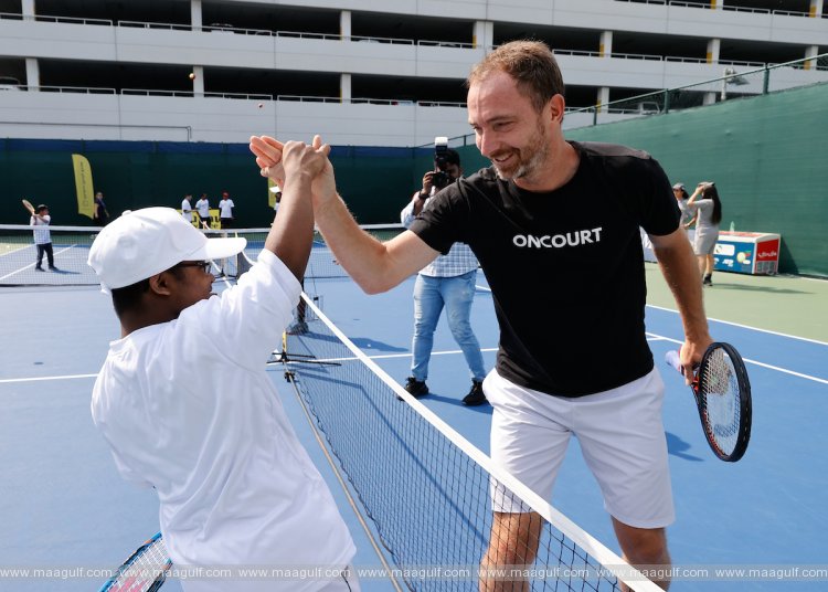 Children of Determination enjoy Special Morning at DDF Tennis Championships