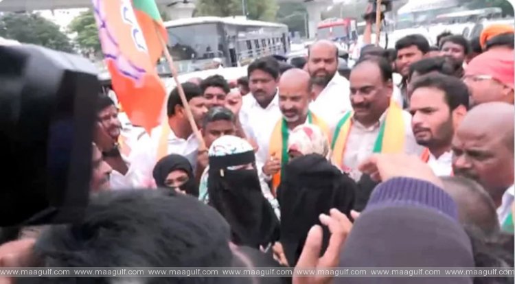 తెలంగాణ బిజెపి రాష్ట్ర అధ్యక్షుడు బండి సంజయ్ అరెస్ట్