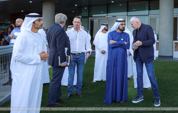20 Sheikh Mohammed attends second Dubai Breeze-Up Sale held at Meydan Racecourse