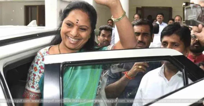 1 విచారణకు హాజరైన ఎమ్మెల్సీ కవిత..
