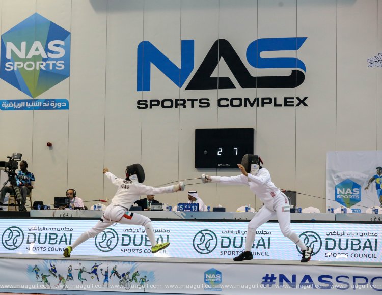 Sheikh Saeed and Moradi reach quarter-finals of padel competition at NAS Sports Tournament