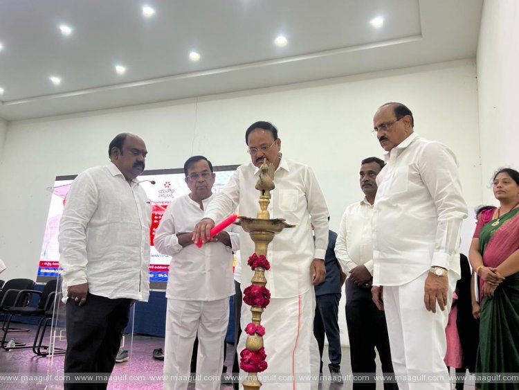 1 ఉచిత ఆరోగ్య వైద్య శిబిరాన్ని ప్రారంభించిన వెంకయ్యనాయుడు
