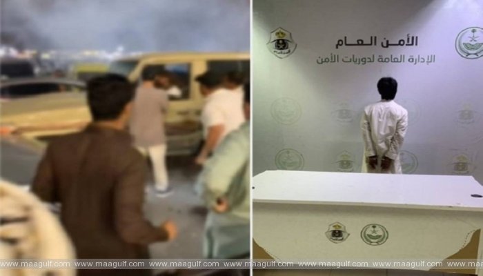 వాహనాలను ఢీకొట్టి.. గాలిలోకి కాల్పులు జరిపిన డ్రైవర్‌ అరెస్ట్