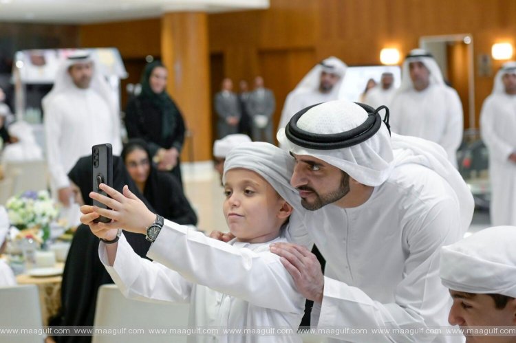 ఆటిస్టిక్ పిల్లలతో సరదాగా గడిపిన దుబాయ్ క్రౌన్ ప్రిన్స్