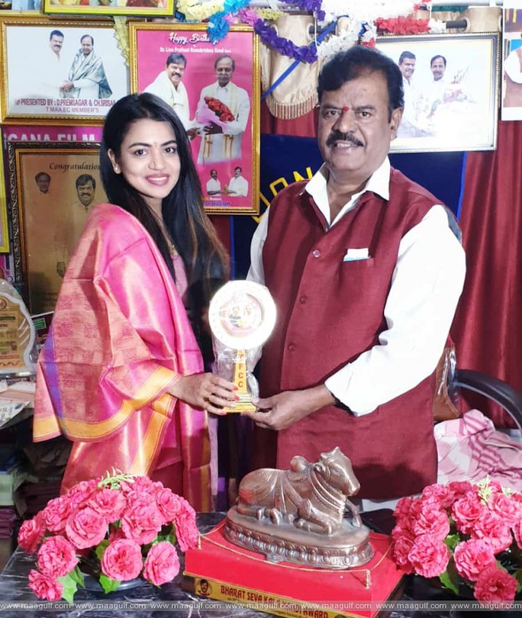 దుబాయ్ నంది అవార్డ్స్ వేడుకలో పెర్ఫార్మన్స్ ఇవ్వనున్న హీరోయిన్ భవ్యశ్రీ