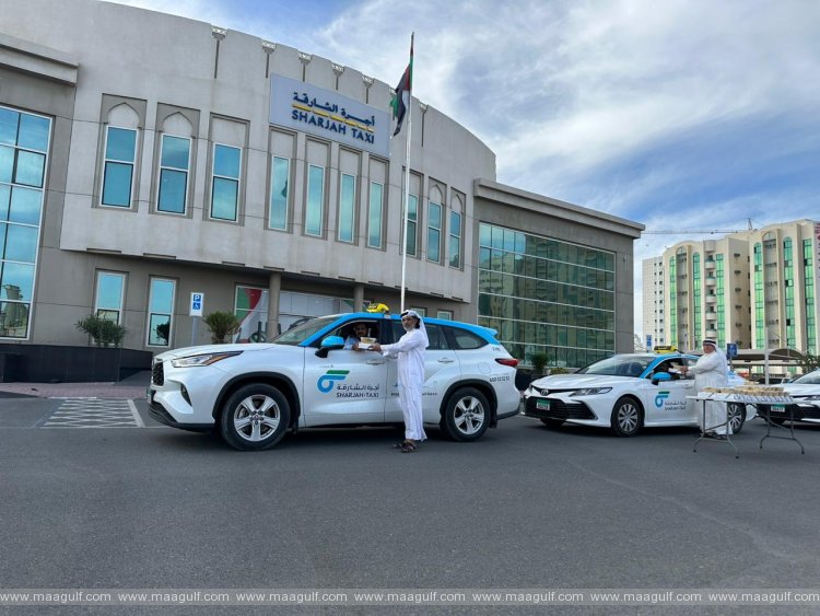 Sharjah Taxi and Sharjah Charity provide 15,000 fasting meals to drivers
