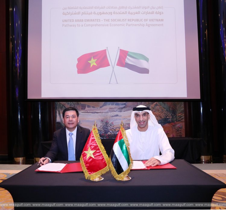 UAE and Vietnam sign joint declaration of intent to launch CEPA negotiations