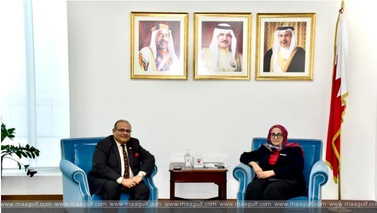 ఆరోగ్య మంత్రి తో భారత రాయబారి భేటీ