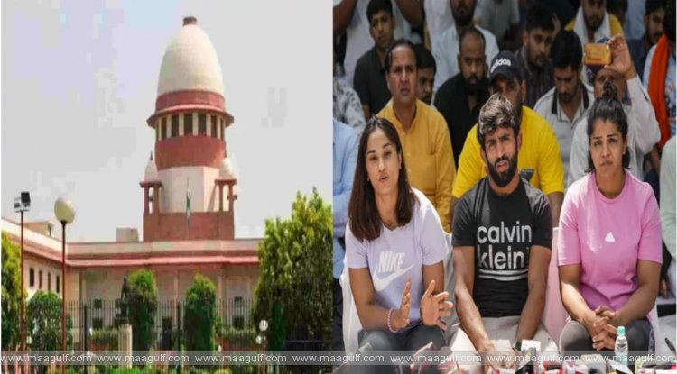 మహిళా రెజ్లర్ల పిటిషన్‌పై ఢిల్లీ పోలీసులకు సుప్రీం నోటీసులు