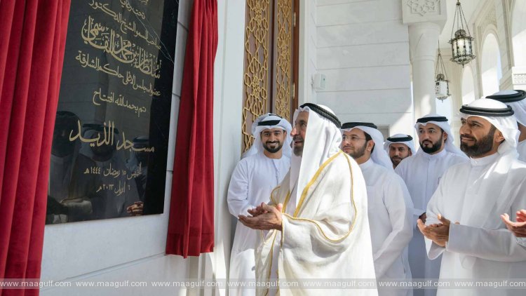 Sharjah Ruler inaugurates Al Dhaid Mosque