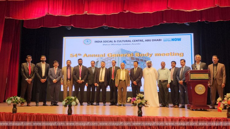 ఇండియా సోషల్ సెంటర్ అబుధాబి ఎన్నికలలో తెలుగు వారి ఘన విజయం