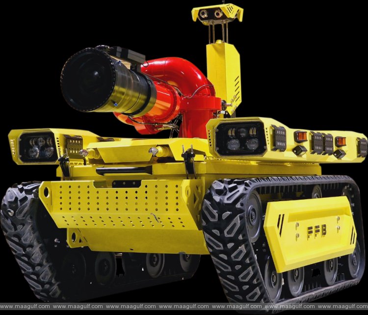 UAE Company Launches First-of-a-Kind Locally-Made Robot to Fight Fires in the Region