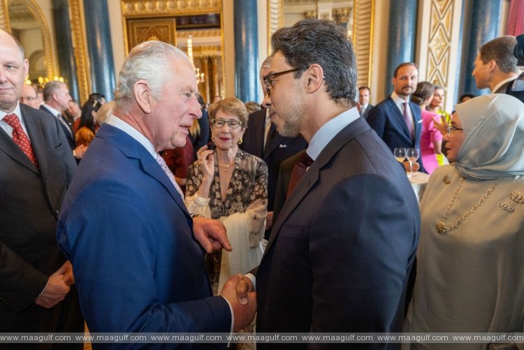 Mansour bin Zayed attends official reception hosted by King Charles at Buckingham Palace