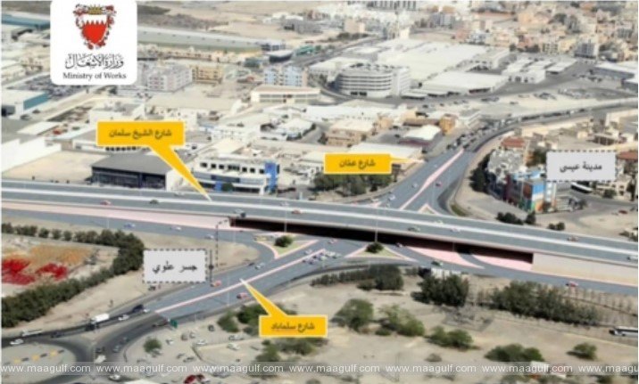 ఇసా టౌన్ ఇంటర్‌చేంజ్ కోసం.. మూడు-లేన్ల డ్యూయల్ బ్రిడ్జ్ అప్‌గ్రేడ్