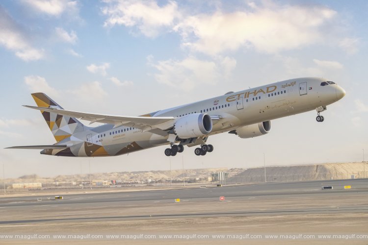 Etihad Airways reduces carbon emissions per RTK by 26%