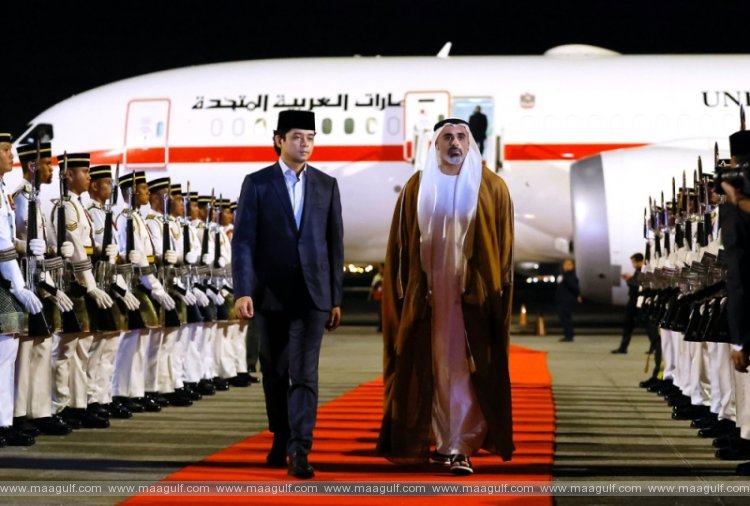 Khaled bin Mohamed bin Zayed arrives in Malaysia on official visit