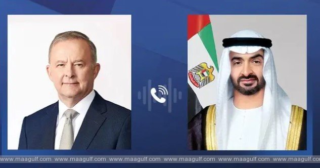 UAE President and Prime Minister of Australia review bilateral ties