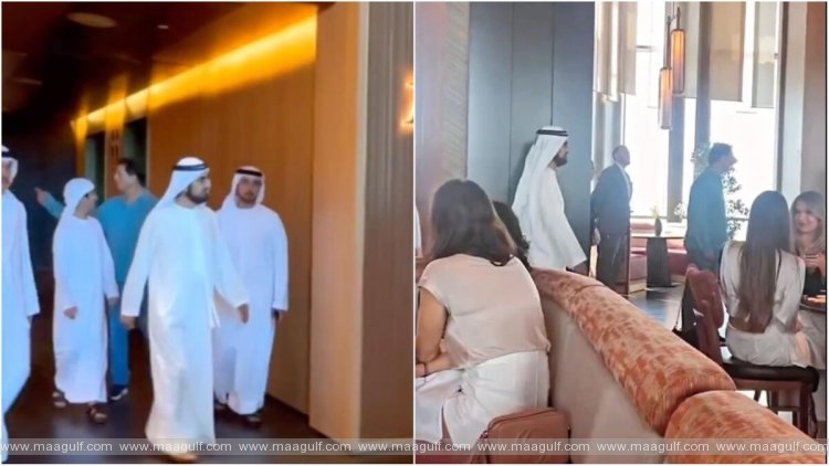 ప్రసిద్ధ రెస్టారెంట్‌లో ఆశ్చర్యపరిచిన షేక్ మహ్మద్..!