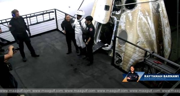 సురక్షితంగా భూమికి తిరిగివచ్చిన సౌదీ వ్యోమగాములు