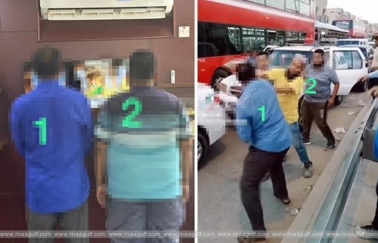 రోడ్డుపై గొడవకు దిగిన ప్రవాసులపై బహిష్కరణ వేటు..!