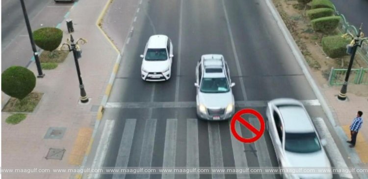 జీబ్రా క్రాసింగ్‌ల వద్ద వాహనాలు ఆపని డ్రైవర్లకు 500 దిర్హామ్ జరిమానా