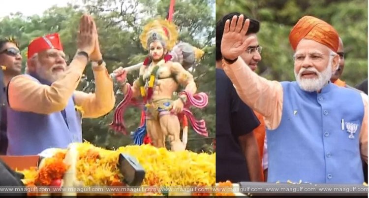 ‘జై హో మోడీ’ అంటూ హోరెత్తిన బెంగళూరు వాసులు