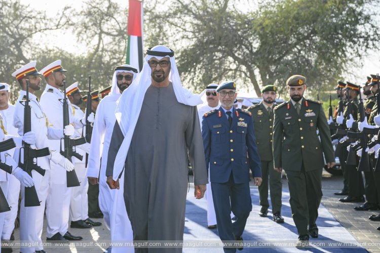 UAE President attends celebration marking anniversary of armed forces unification