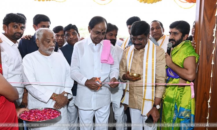 ఢిల్లీలో బీఆర్ఎస్ కార్యాలయాన్ని ప్రారంభించిన సీఎం కేసీఆర్‌