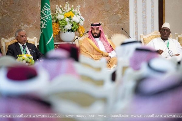 హజ్ చేసిన దేశాధినేతలకు రిసెప్షన్ ఇచ్చిన క్రౌన్ ప్రిన్స్