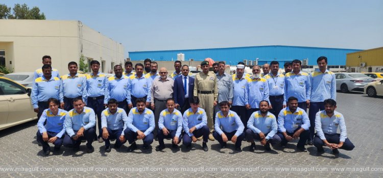 Dubai Police Raises Awareness of 2,547 Drivers at National Taxi