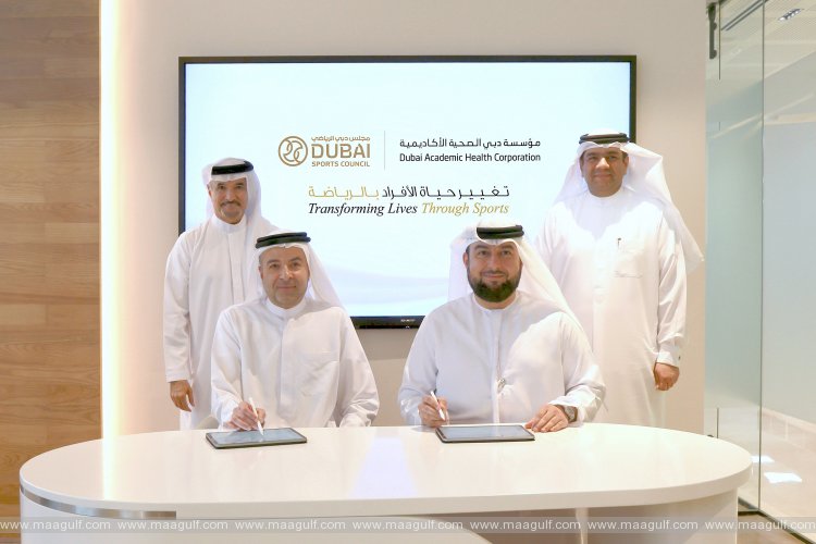 Dubai Academic Health Corporation, Dubai Sports Council sign MoU