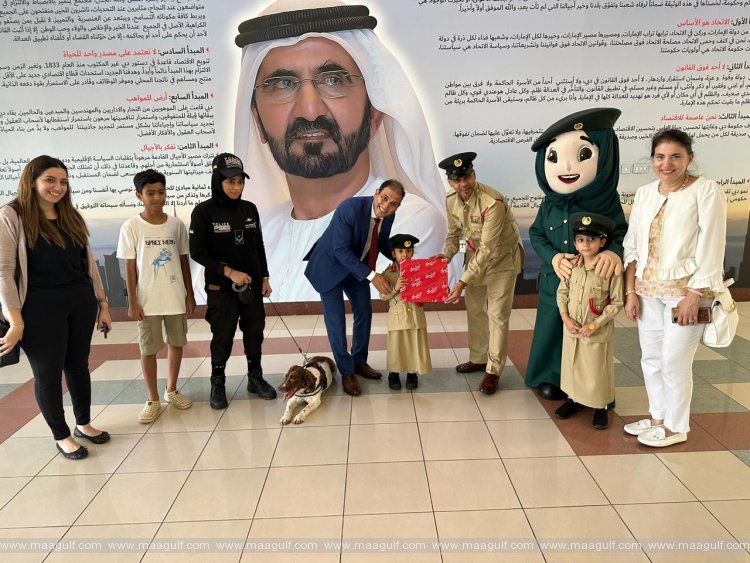 Dubai Police Surprises Siblings with Customised Police Uniforms