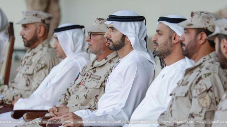 సైనిక స్నాతకోత్సవానికి హాజరైన షేక్ హమ్దాన్