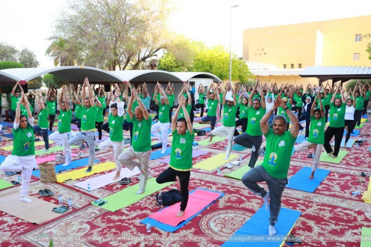 కువైట్‌లో ఘనంగా అంతర్జాతీయ యోగా దినోత్సవం