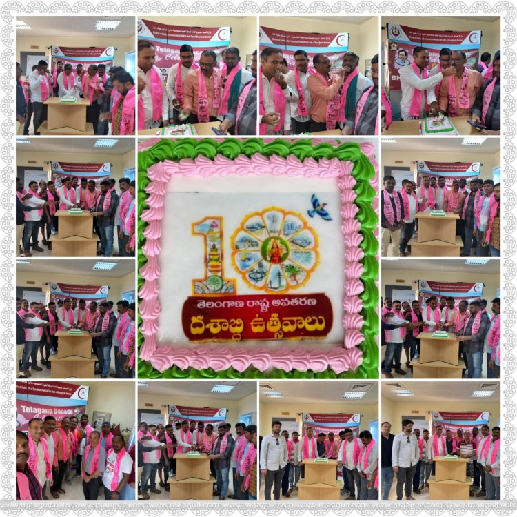 ఒమన్ లో ఘనంగా తెలంగాణ దశాబ్ది ఉత్సవాలు