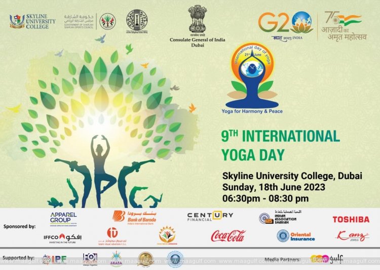 Over 5,000 Residents Set to Unite for the 9th International Day of Yoga Celebration in Sharjah