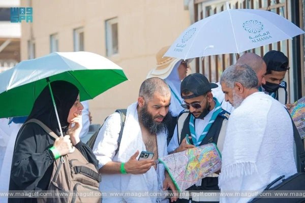 మినాలో 8,703 మందికి సాయంగా నిలిచిన సౌదీ స్కౌట్స్ గైడ్