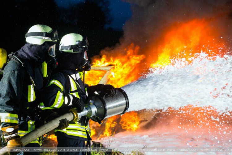 అబుధాబిలోని పారిశ్రామిక ప్రాంతంలో అగ్నిప్రమాదం