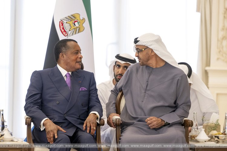 UAE President receives President of Republic of the Congo