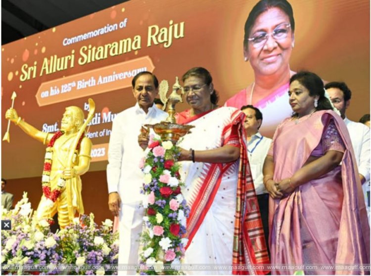 అల్లూరి దేశభక్తి అసామానమైనది: రాష్ట్రపతి ముర్ము