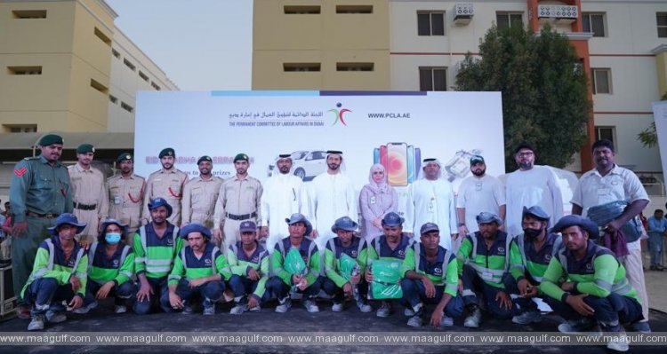Dubai Police\'s \'Positive Spirit\' Brings Joy of Eid to 15,000 Workers