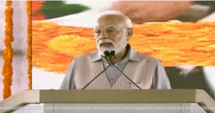 వరంగల్ సభలో ప్రసంగించిన ప్రధాని మోడీ