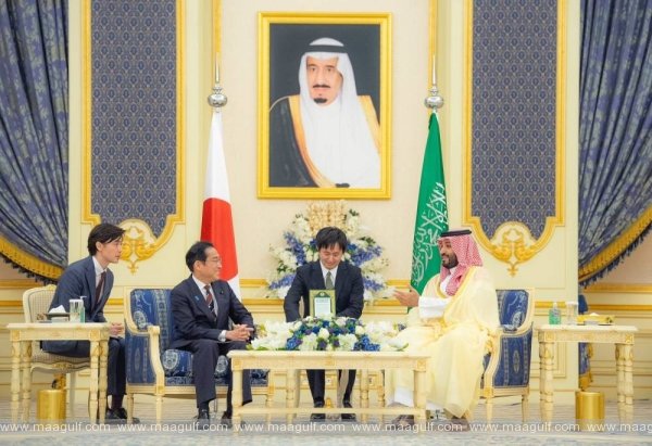 జెడ్డాలో చర్చలు జరిపిన క్రౌన్ ప్రిన్స్, జపాన్ ప్రధాని