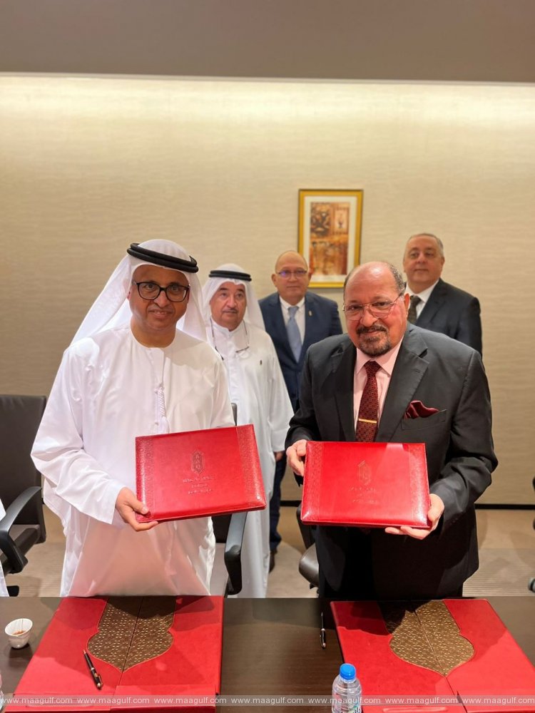 20 Emirates Journalists Association signs MOU with Bab Al Qasr Hotel