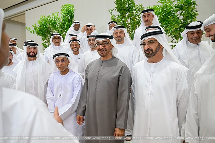 తన క్లాస్‌మేట్స్, కుటుంబ సభ్యులను కలుసుకున్న యూఏఈ అధ్యక్షుడు