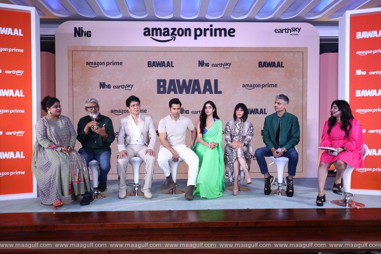Prime Video premieres the trailer of Varun Dhawan and Janhvi Kapoor starrer Bawaal!