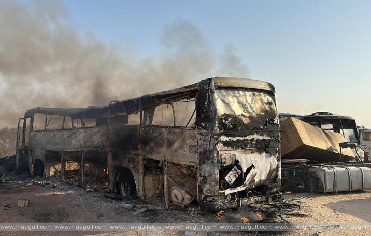 సల్మీలో నాలుగు వాహనాలు దగ్ధం